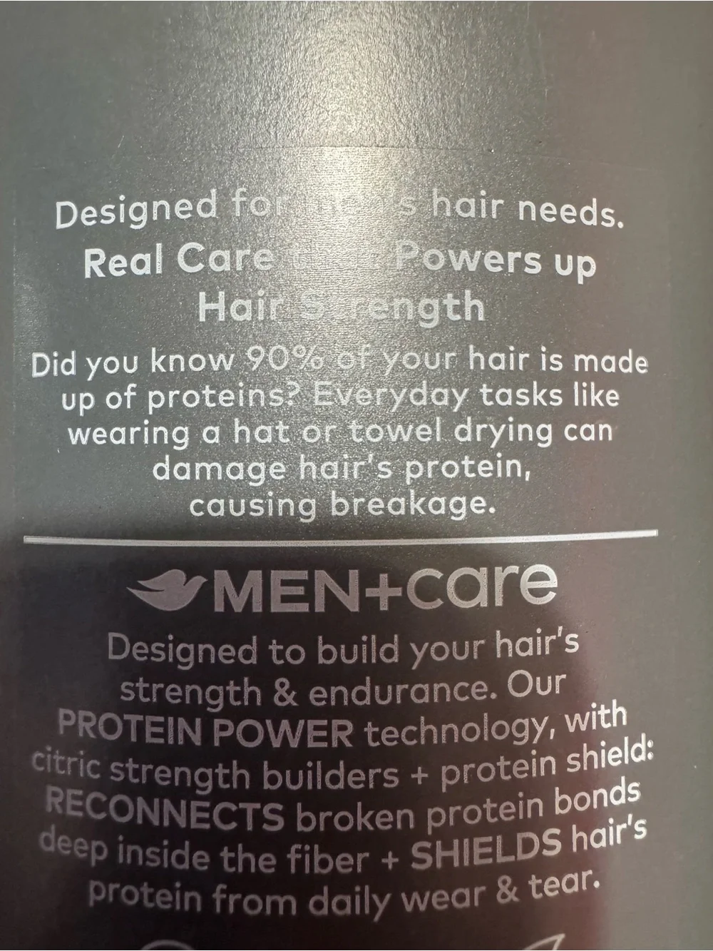 Dove Men+Care Charcoal + Clay Deeply Purifies Shampoo — Gray